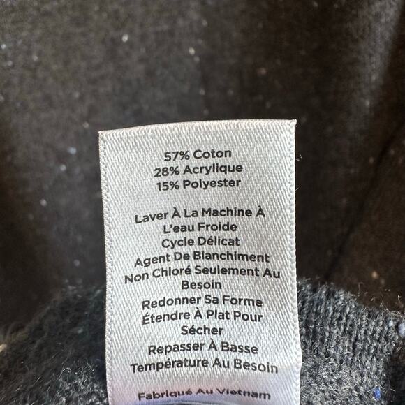 Talbots Knit Pull on Sweater Skirt Marled Gray XL - Picture 8 of 10